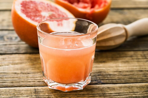Grape and Grapefruit Juice