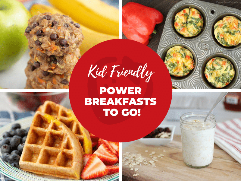 Grab and go breakfast ideas for school