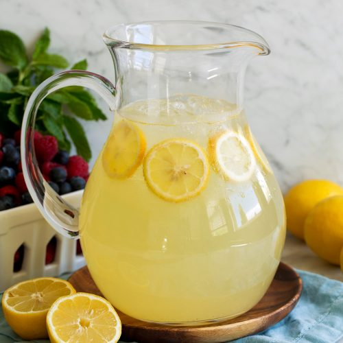 Chill the lemonade 